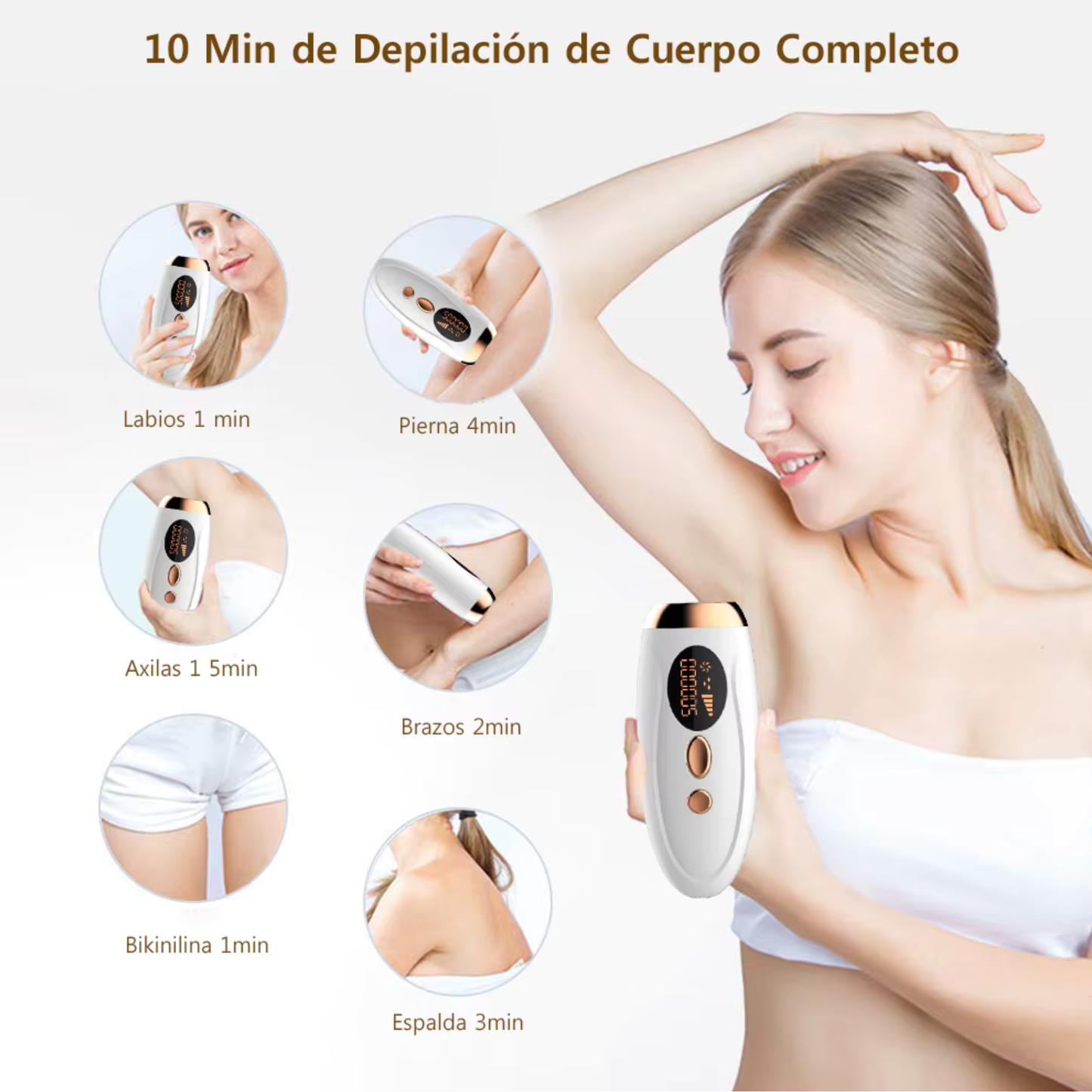 Depiladora Láser IPL Profesional